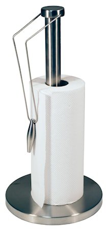 Kjøkkenrullholder i rustfritt høyde 36 cm