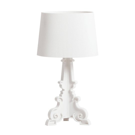 Kartell Bourgie Mat LED-bordlampe E14 hvit