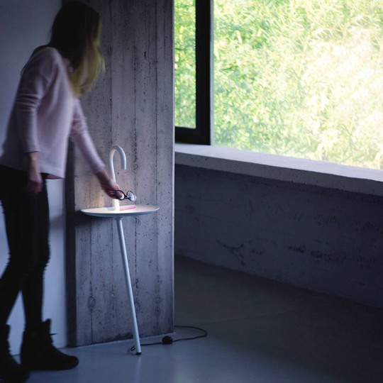 Martinelli Luce Clochard LED-designerlampe hvit