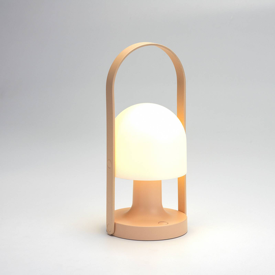 MARSET FollowMe LED-bordlampe, batteri, rosa