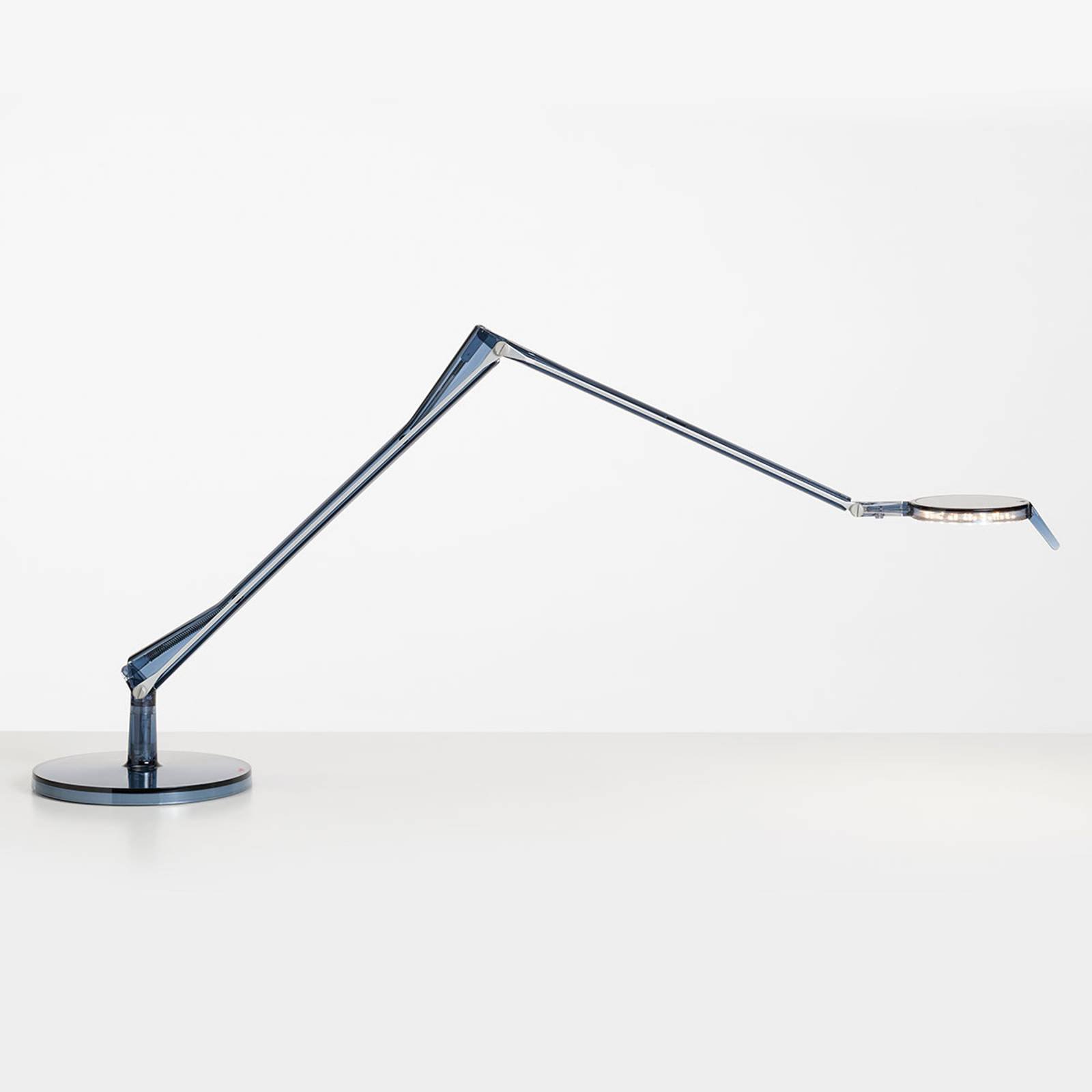 Kartell Aledin Tec - blå LED-bordlampe