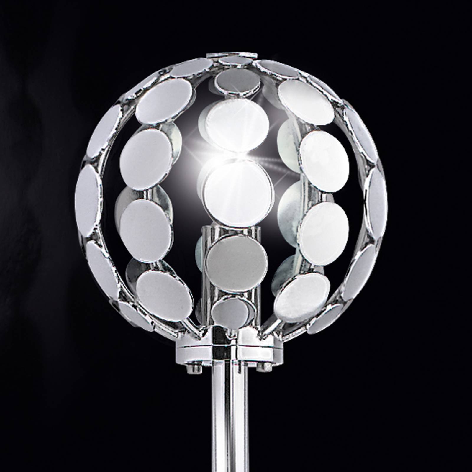 Sfera vegglampe med klar effekt, 184 cm