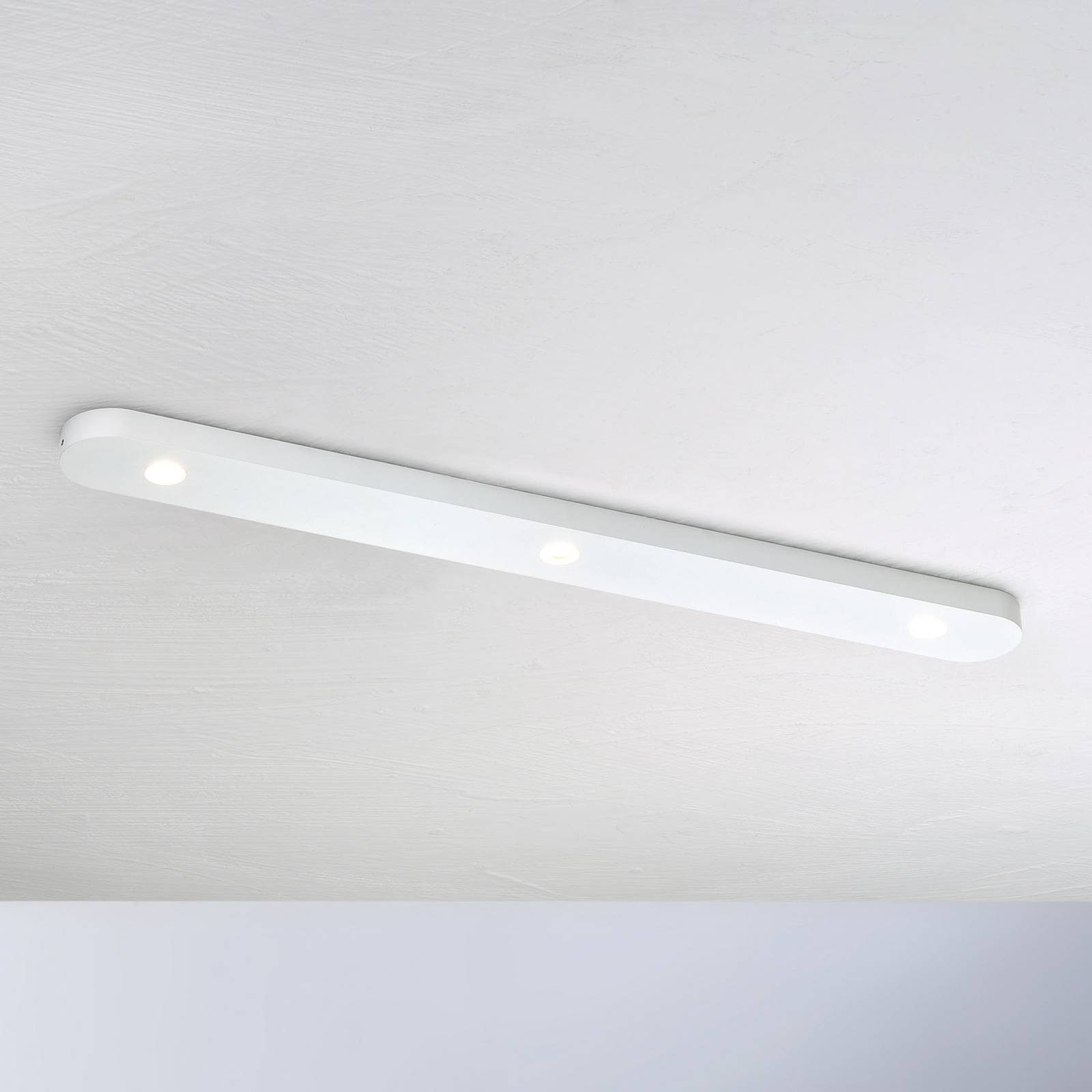 Bopp Close LED-taklampe, tre lyskilder, hvit