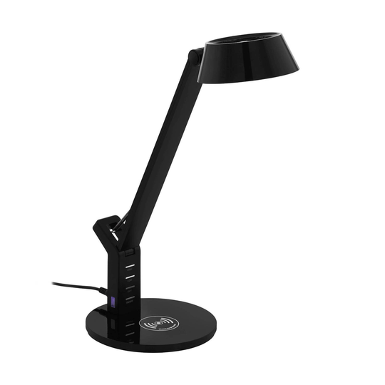 LED-bordlampe Banderalo CCT dimbar QI svart