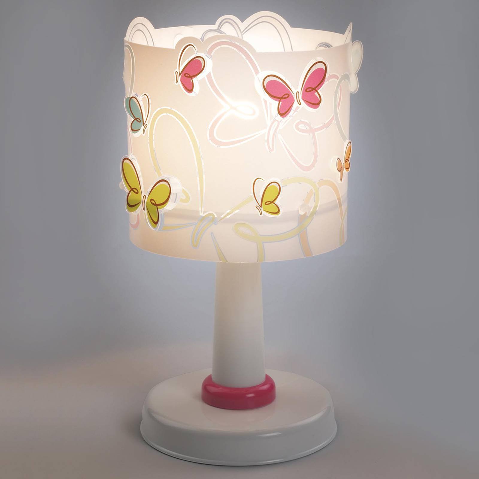 Butterfly - søt bordlampe til barnerommet