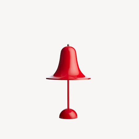 Pantop Portabel bordlampe, Bright Red