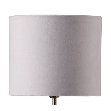 Sanna 28 cm lampeskjerm - Pale pink