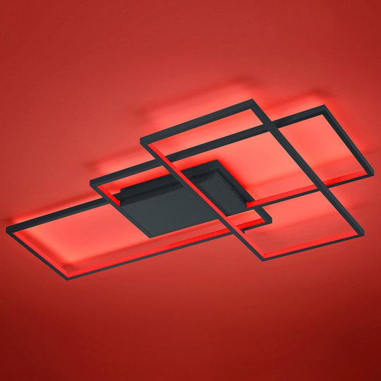 Trio WiZ Thiago LED-taklampe 114 cm, antrasitt
