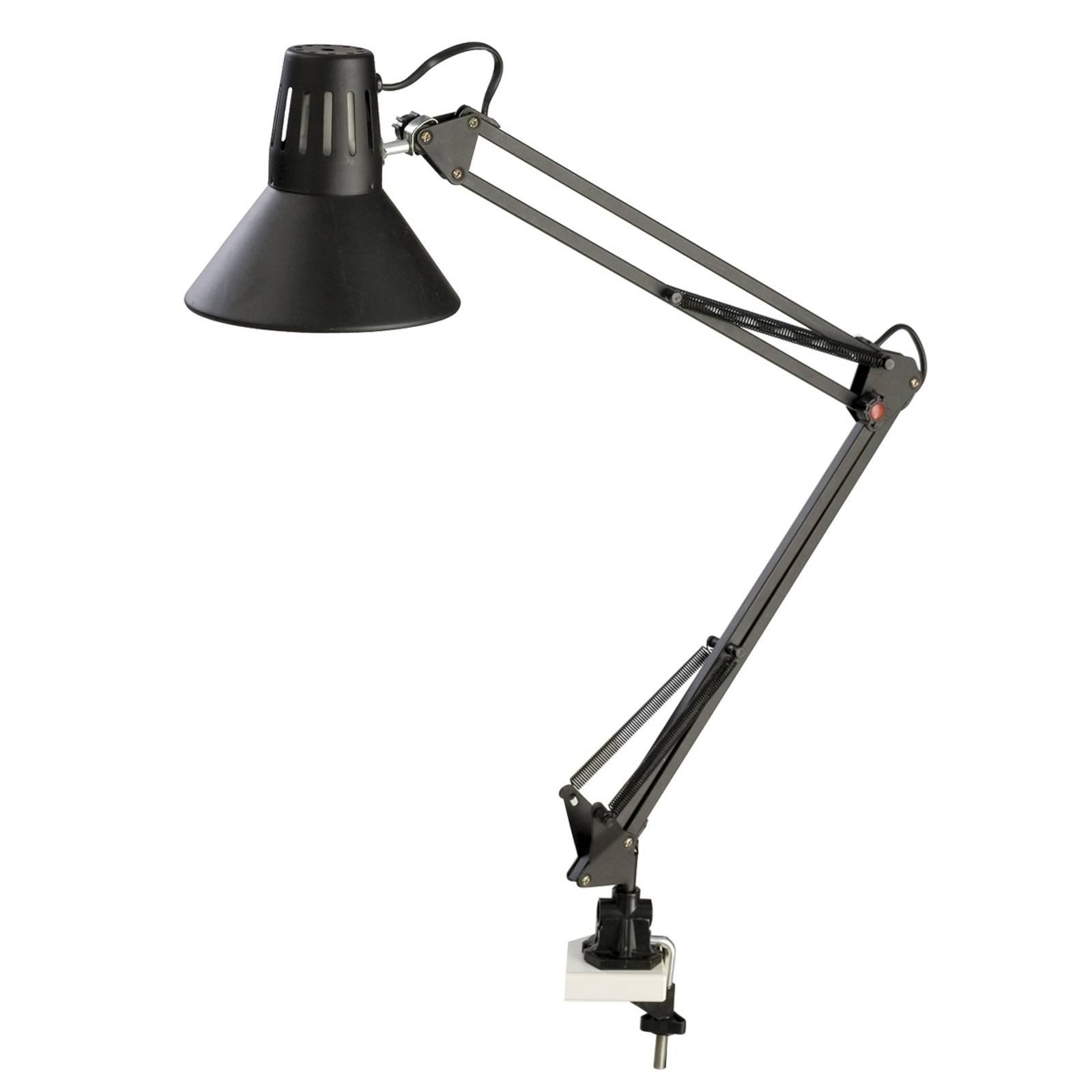 Svart PIERRE skrivebordslampe