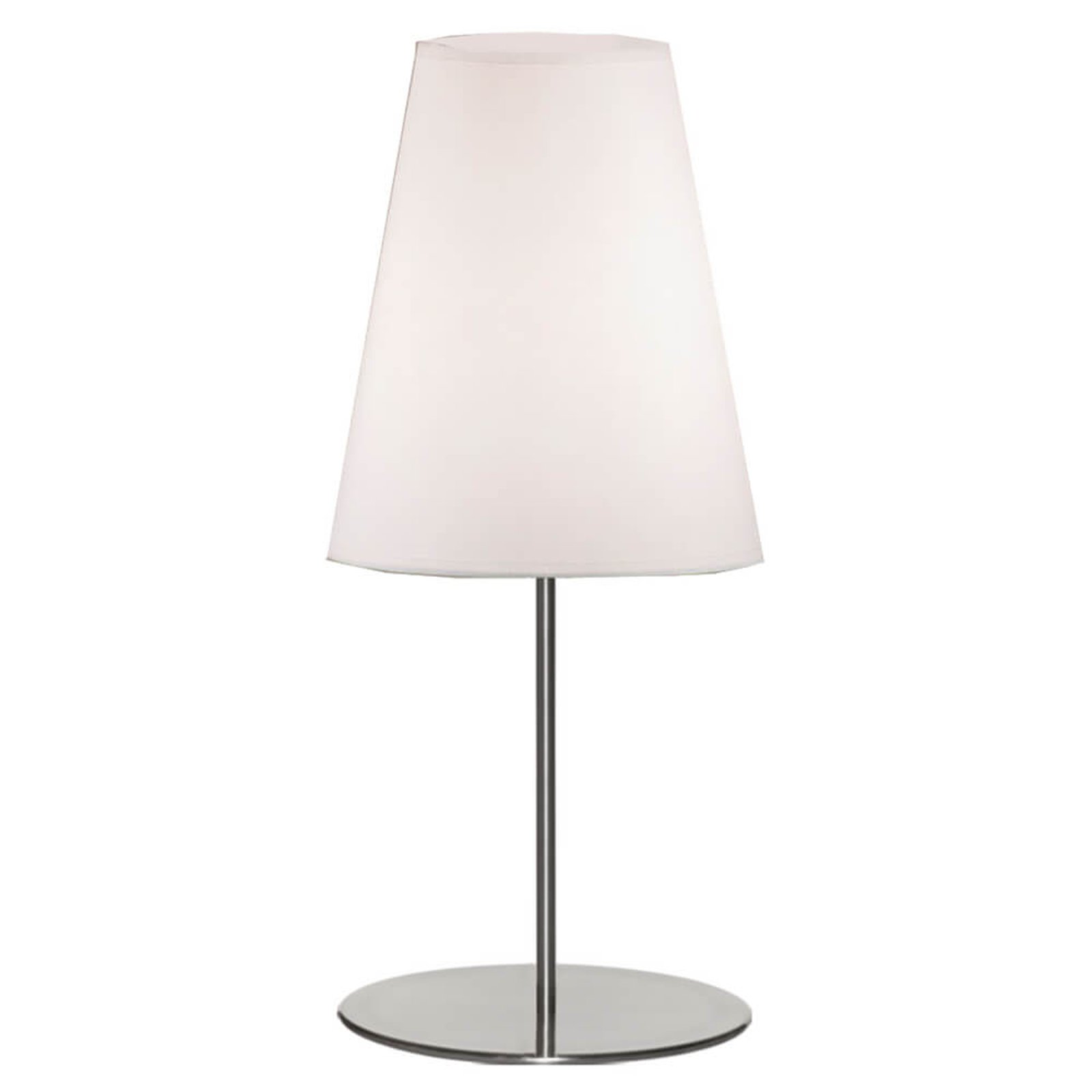 Bordlampe Clemo høyde 38 cm matt nikkel