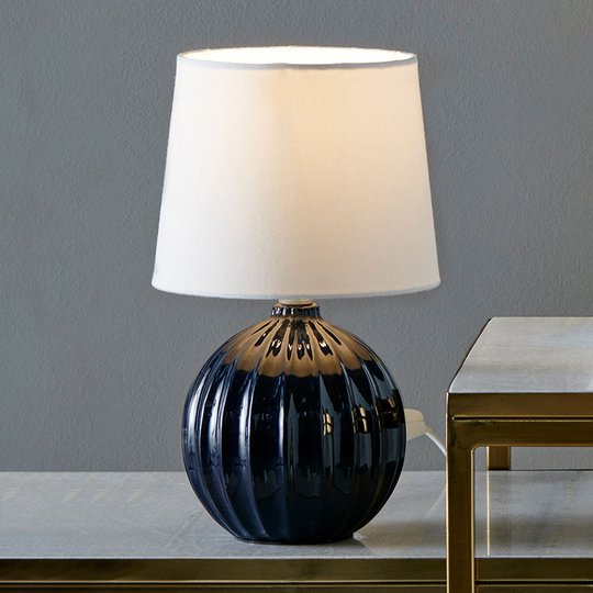 Bordlampe Melanie, blå