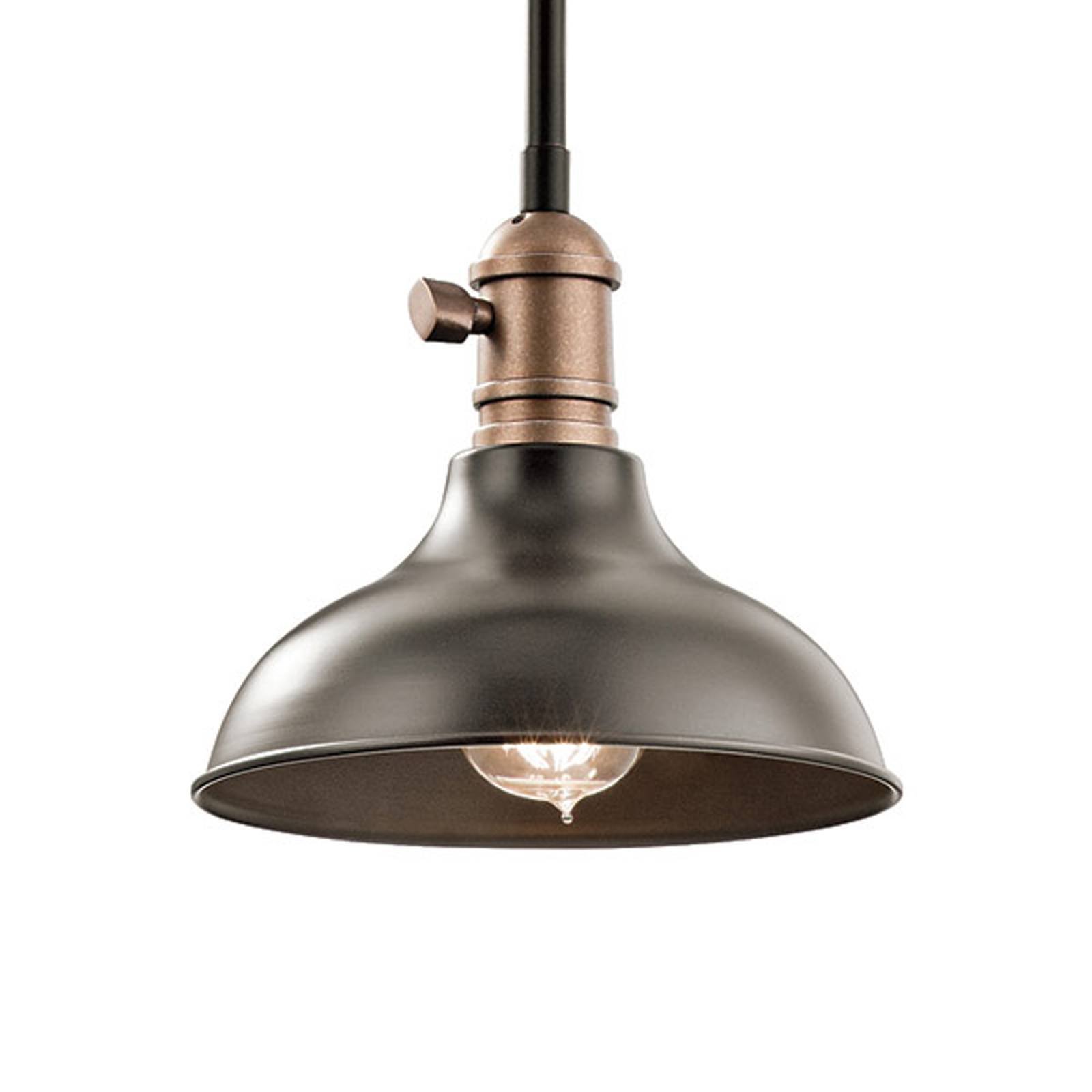 Hengelampe Cobson Ø 20,3 cm antikk bronse