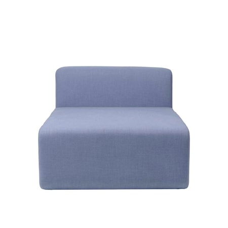 Lagoon Divan Modul Light Blue