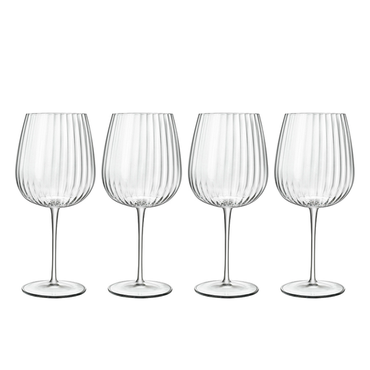 Luigi Bormioli Optica Gin & Tonic Glass Burgundy 75cl 4 stk