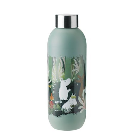 Keep Cool drinking bottle, 0,75 l. – dusty green – Mummi