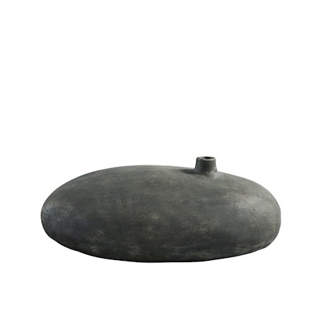 Submarine Vase Fat Dark grey