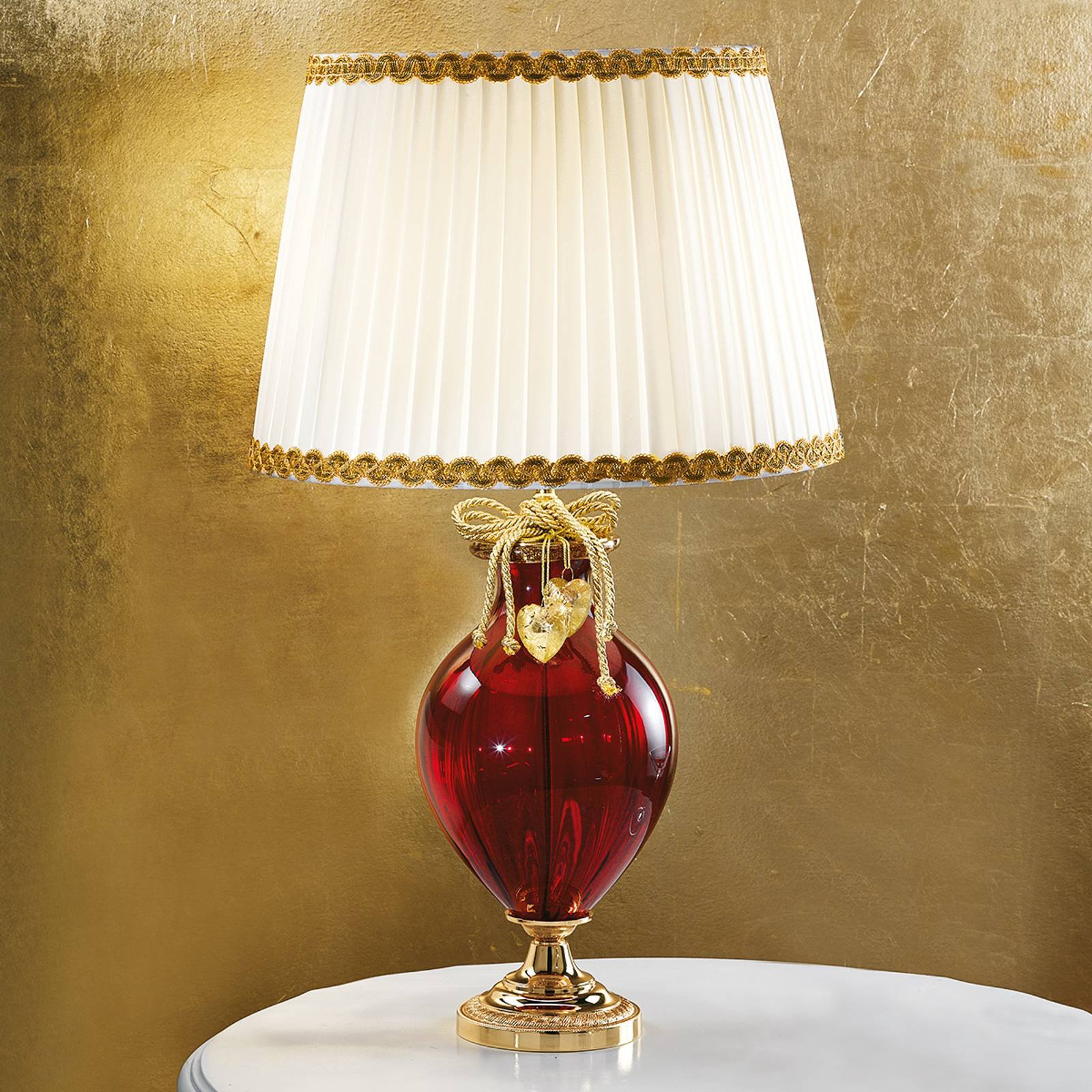 Edel Muranoglassbordlampe Ella
