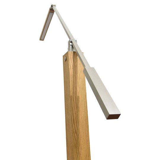HerzBlut Otto O LED-gulvlampe oljet eik
