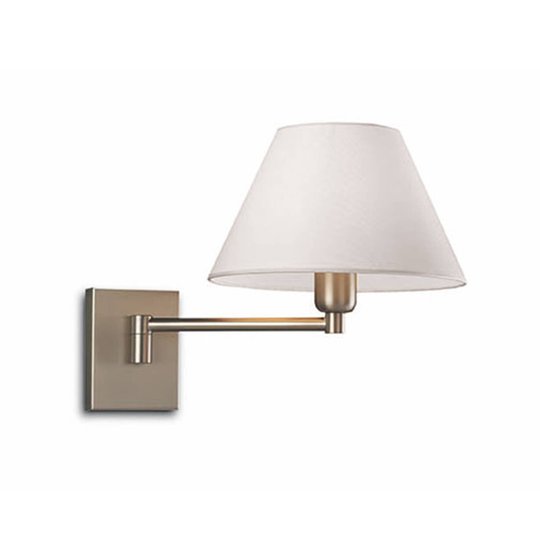 Americana vegglampe, armlengde 20 cm, bronse