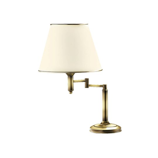 Bordlampe Birmingham patinert Ø 32 cm med ledd