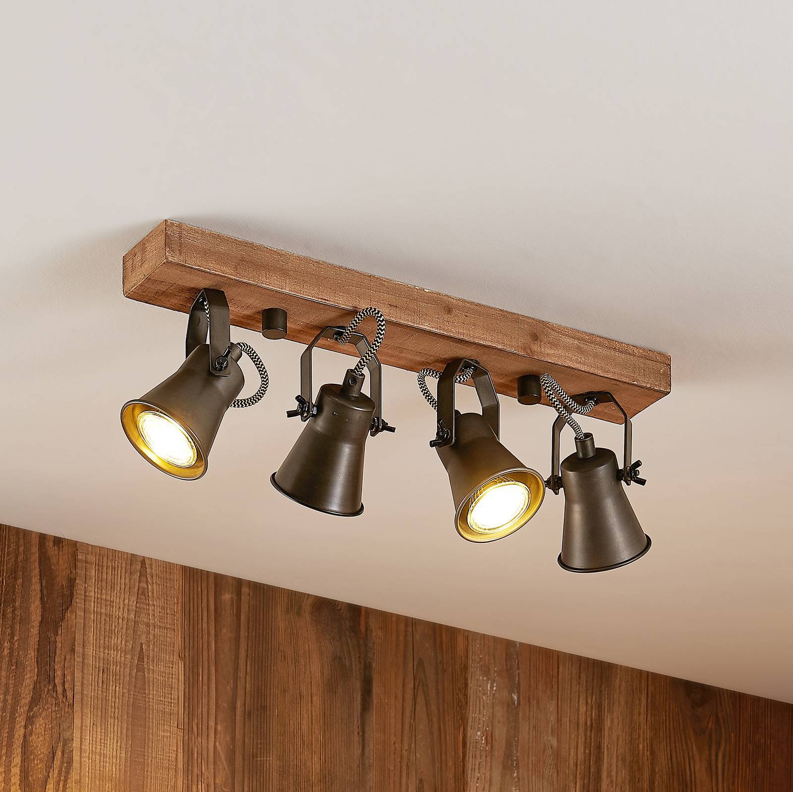 Lindby Grandesa takspot, 4 lyskilder
