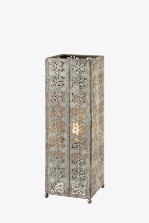 Agra bordlampe, grå