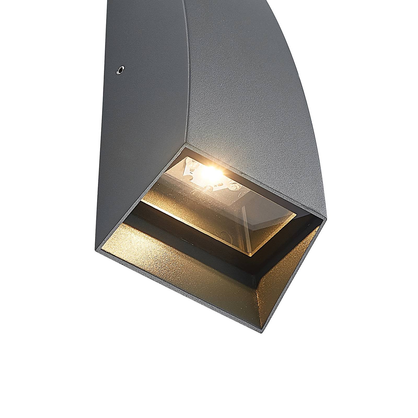 ELC Meranus utendørs LED-vegglampe