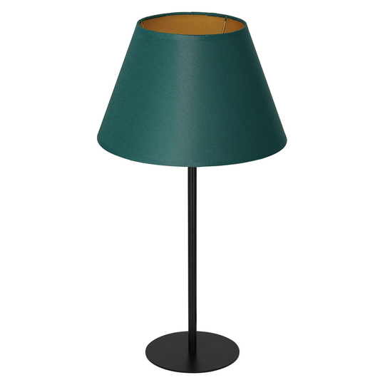 Bordlampe Soho, konisk høyde 56 cm grønn/gull