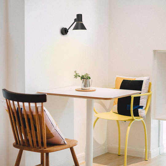 Anglepoise Type 80 W2 vegglampe, matt svart