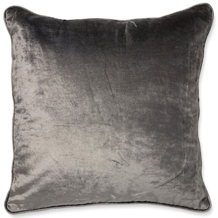Putetrekk 50x50 Velvet/Linen Titanium
