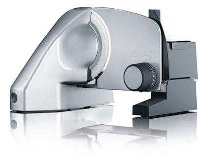 Vivo Twin Påleggsmaskin med Glatt + Taggete Knivblad, Rustfritt Stål