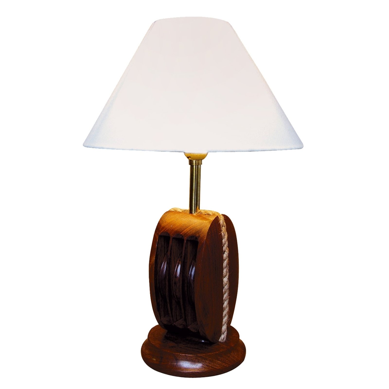 Bordlampe Ahoi med tre, høyde 52 cm