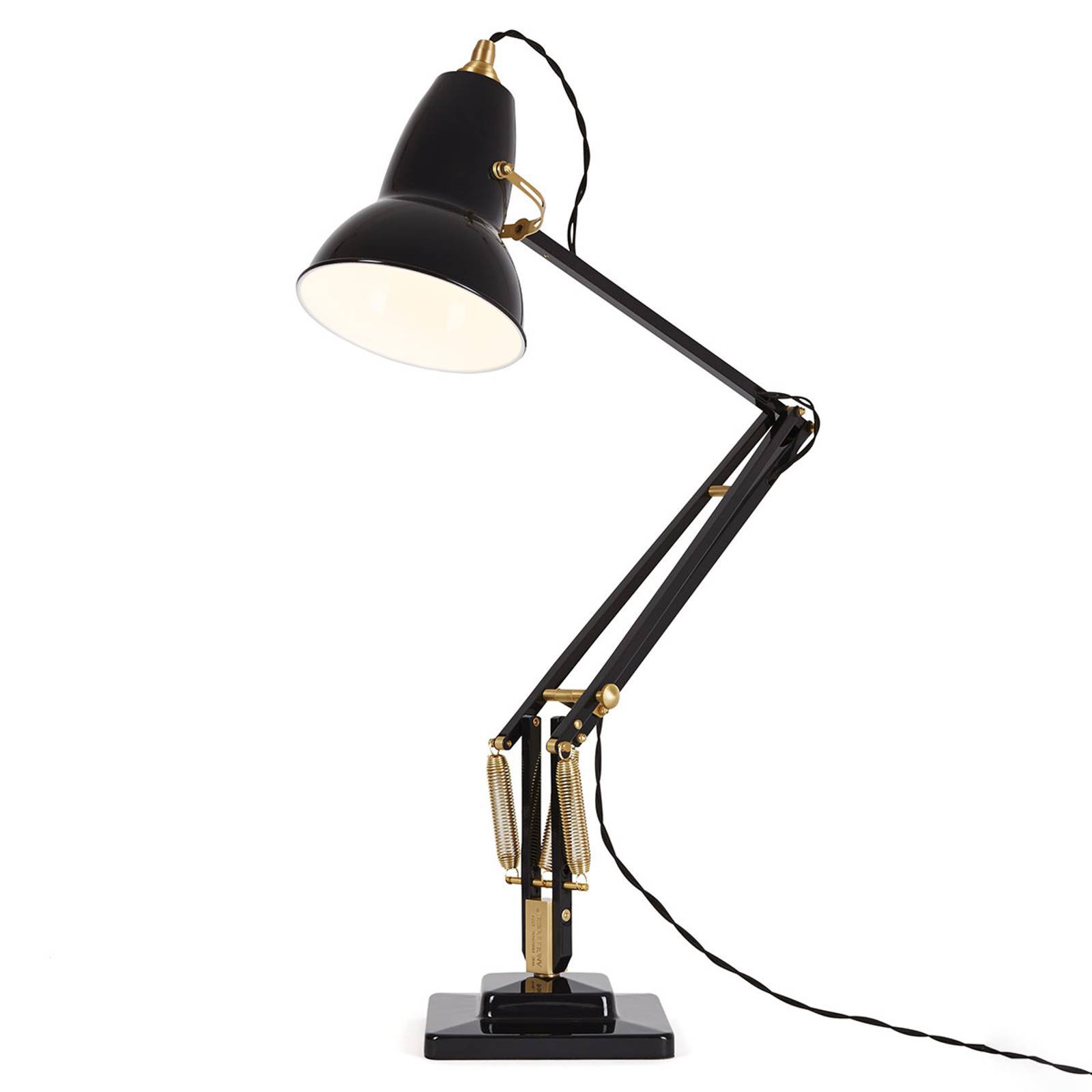 Anglepoise Original 1227 messing bordlampe svart