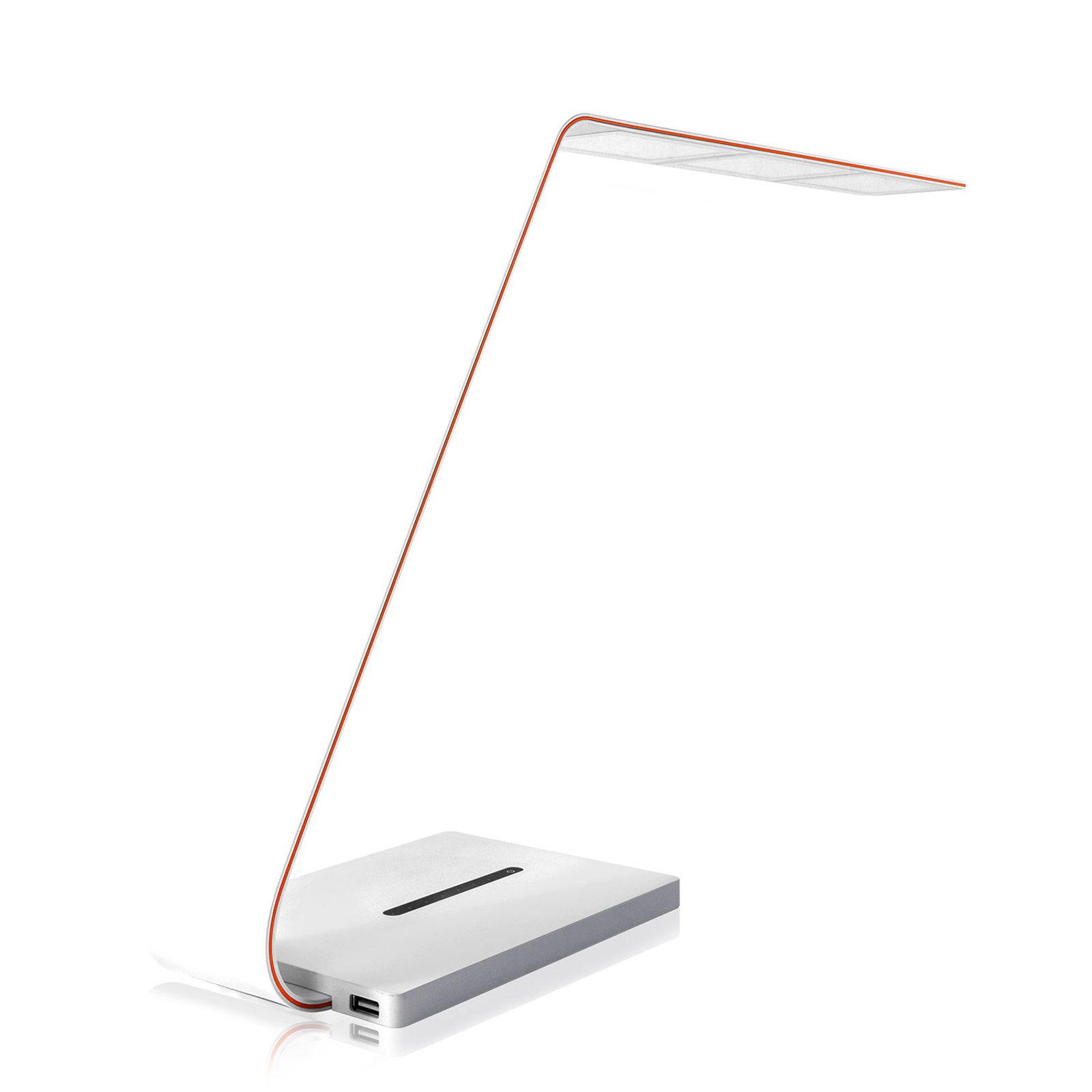 TRAE Jade OLED-skrivebordslampe, Qi, hvit