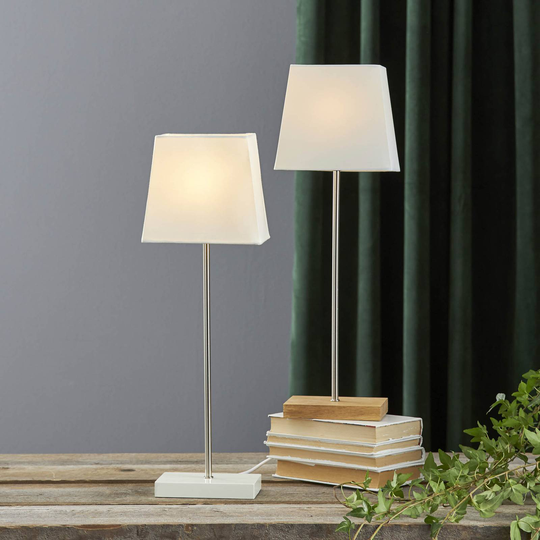 Dekorlampe Comni Pack -stjerne og skjerm brun fot