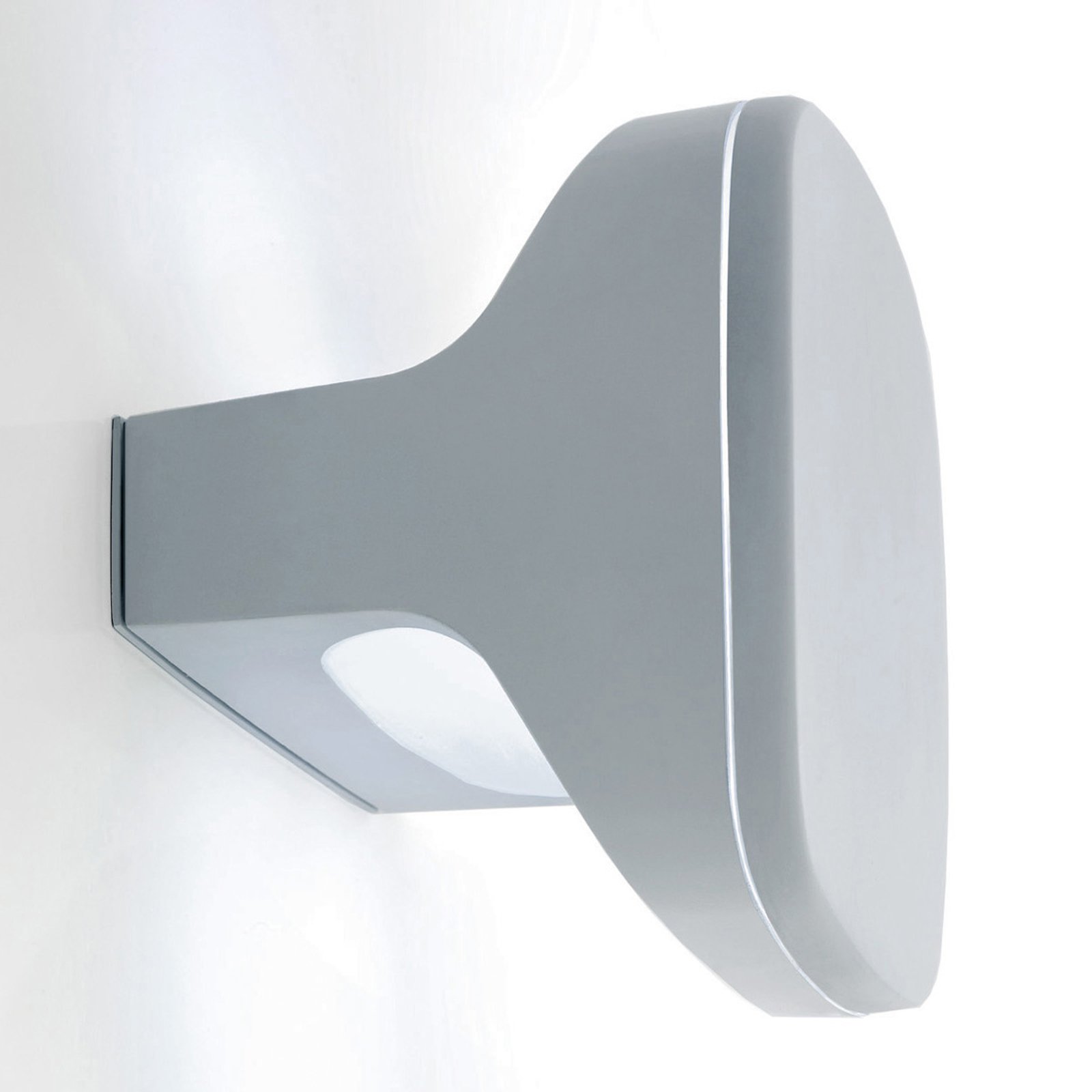 Ultramoderne LED-utevegglampe Sky, aluminium