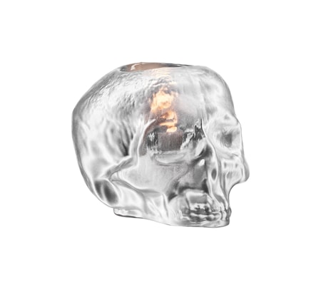 Still Life Skull Sølv Lyslykt