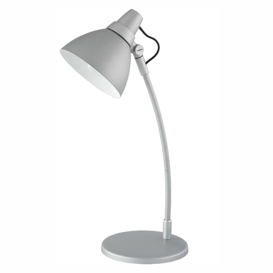 Fargerik Onni bordlampe i grått med fot