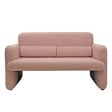 Studio Sofa Coral Red