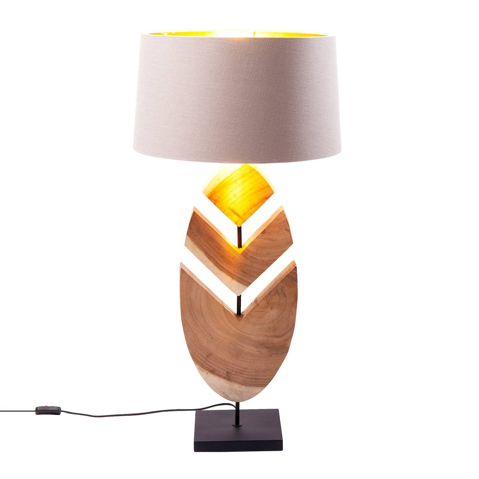 KARE Feather bordlampe med akasiatre