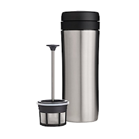 Espro Travel Presskanne Børstet stål, termo, kaffe