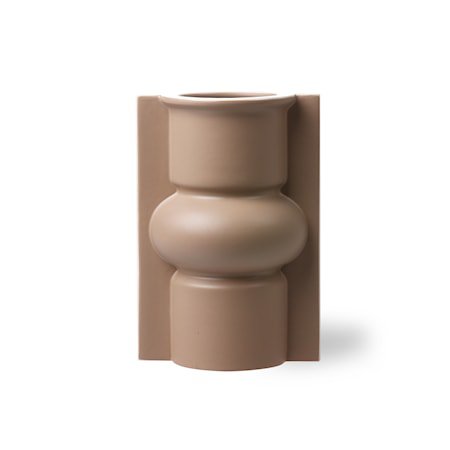 Mold Shape Blomstervase M Brun