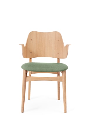 Gesture Chair S hvitoljet eik Sage Green Canvas