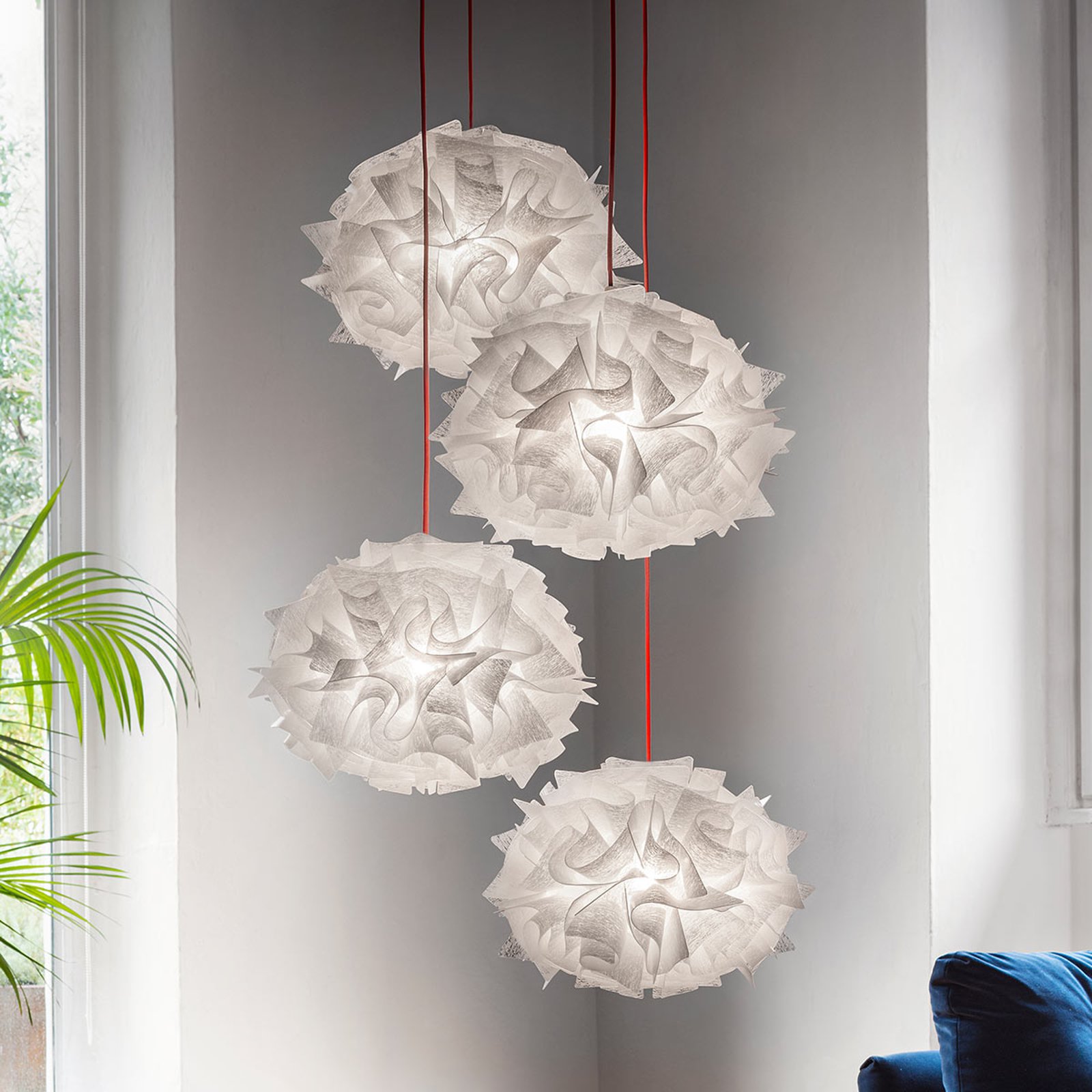 Slamp Veli Mini Quartet Couture hengelampe