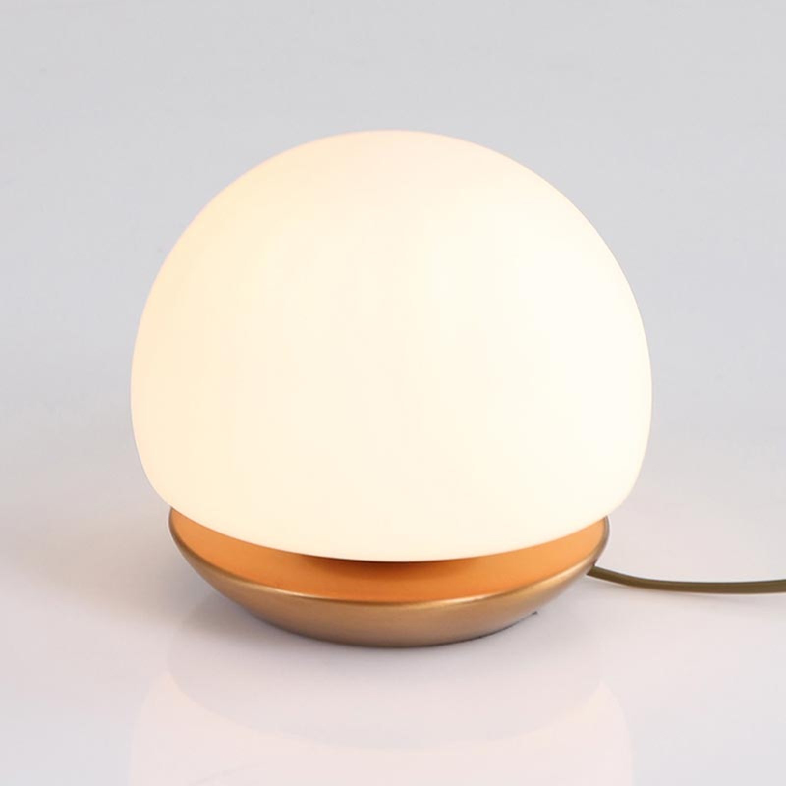 Liten LED-bordlampe Ancilla bronse