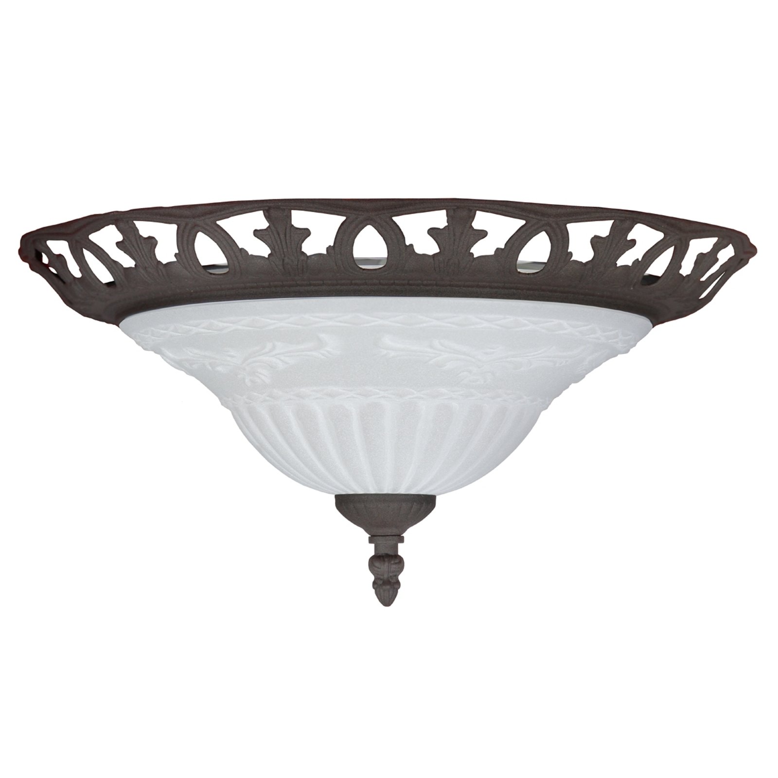 RUST taklampe i antikk design