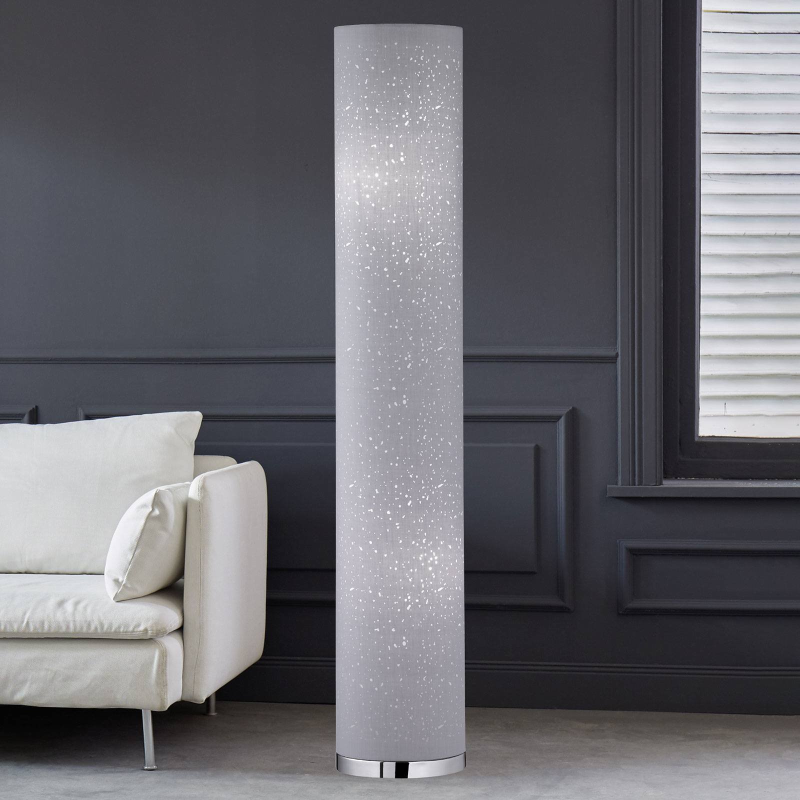 Gulvlampe Thor 110 cm i grått