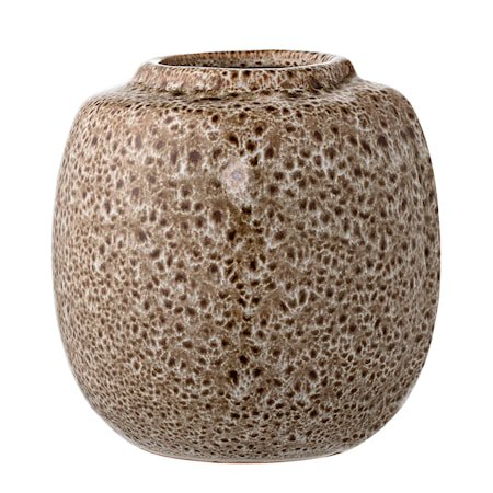 Vase Brun Steintøy 13,5x14,5cm