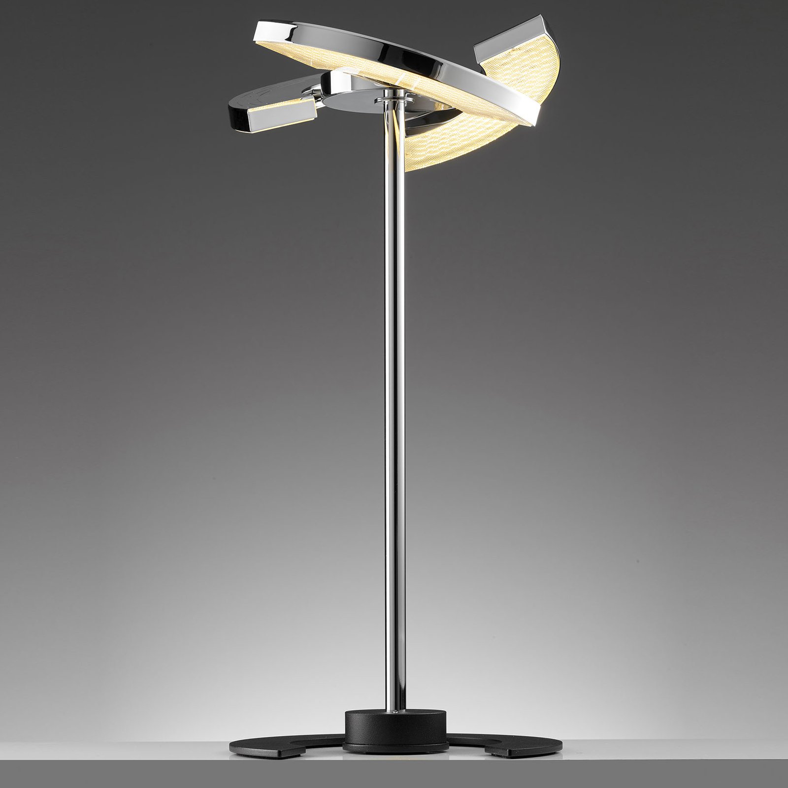 OLIGO Trinity LED-bordlampe, 3 bevegelige segment
