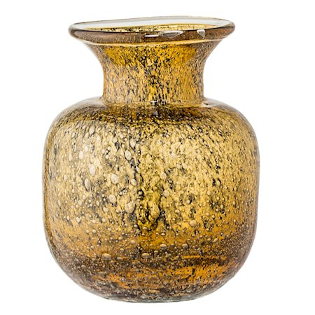 Vase Brun Glass 11x15 cm